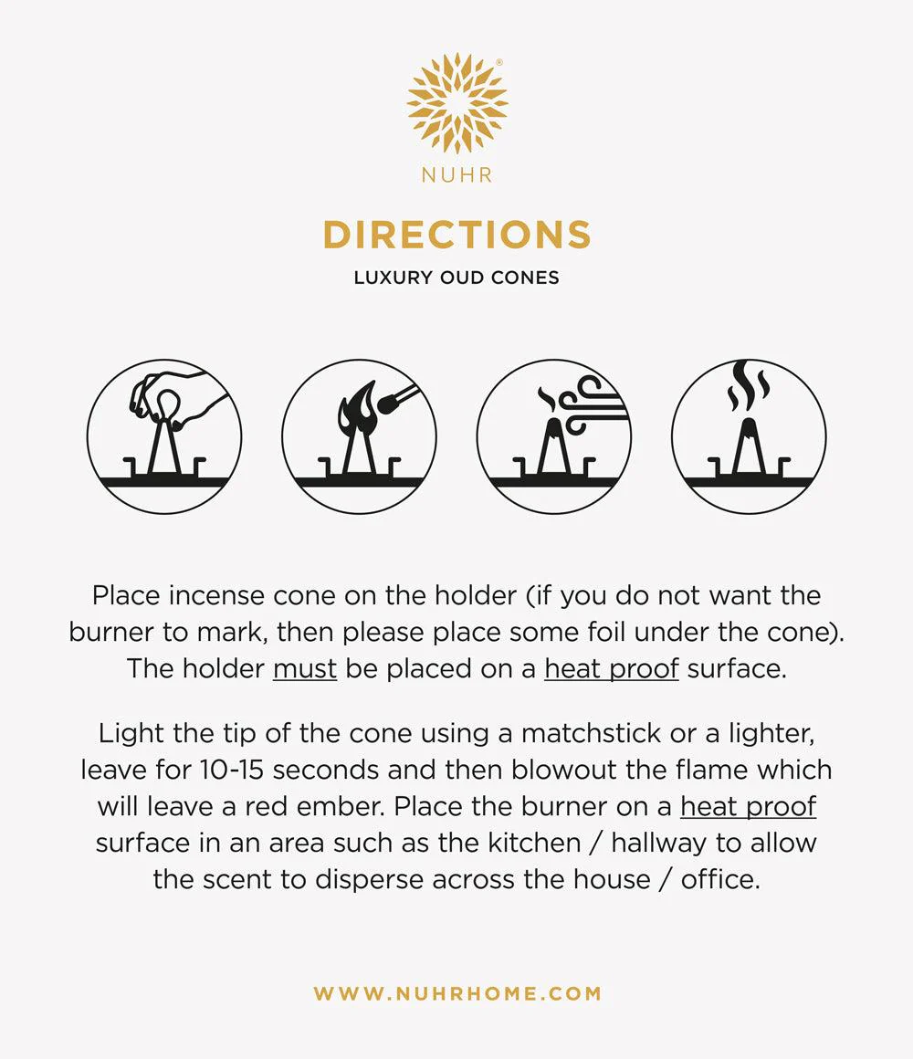Oud Majestic Incense Cones - Image 3